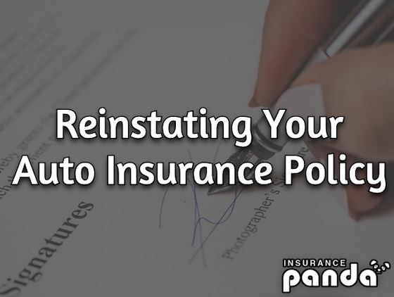 Can Auto Insurance Be Reinstated After Cancellation?