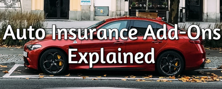 Additional Coverage Options – Auto Insurance Add-Ons Explained