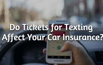 Do Tickets for Texting Affect Your Car Insurance?