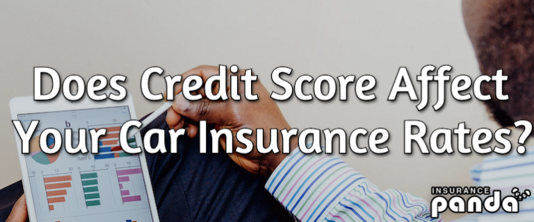 Does Credit Score Affect Your Car Insurance Rates?