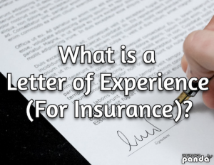 What Is a Letter of Experience (For Insurance)?